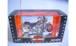 1/18 модель мотоцикл Harley Davidson FLSTFI Fat Boy 2004 Maisto металл 1:18 Harley-Davidson