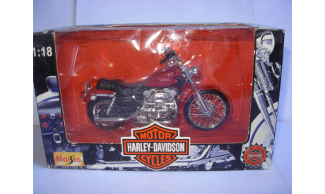 1/18 модель мотоцикл Harley Davidson XL 1200C Sportster 1200 Custom Maisto металл 1:18 Harley-Davidson, масштабная модель мотоцикла, scale18