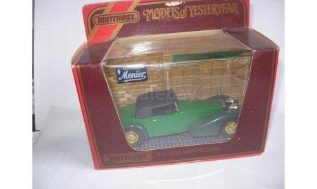 модель 1/48 Hispano Suiza 1938 Matchbox England Models of Yesteryear металл 1:48, масштабная модель, scale48, Hispano-Suiza