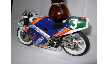 модель 1/12 гоночный мотоцикл HONDA NSR 250cc GP 1988 Sito Pons #3  Altaya металл 1:12, масштабная модель мотоцикла, scale12