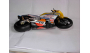 модель 1/12 гоночный мотоцикл HONDA - NSR500 TEAM NASTRO AZZURRO N 46 500cc WORLD CHAMPION 2001 VALENTINO ROSSI Altaya металл 1:12, масштабная модель мотоцикла