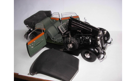 модель 1/18 Horch 930V 1937 RICKO металл 1:18, масштабная модель, scale18