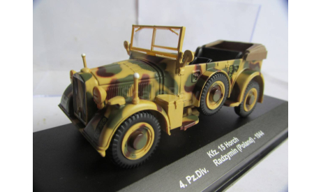 модель 1/43 военный Horch Kfz.15 Radzymin Poland 1944 металл 1:43 военная military, масштабная модель, scale43