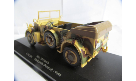 модель 1/43 военный Horch Kfz.15 Radzymin Poland 1944 металл 1:43 военная military, масштабная модель, scale43