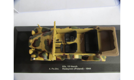 модель 1/43 военный Horch Kfz.15 Radzymin Poland 1944 металл 1:43 военная military, масштабная модель, scale43