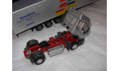 модель 1/43 Iveco Eurotech +трейлер truck+ trailer Eligor 1:43, масштабная модель, scale43