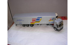 модель 1/43 Iveco Eurotech +трейлер truck+ trailer Eligor 1:43