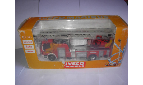 пожарная лестница 1/43 Iveco Magirus DK 23-12 CS пожарный Eligor France металл 1:43, масштабная модель, scale43