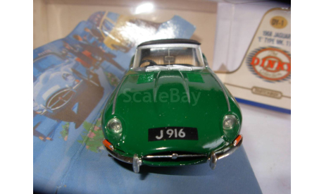 модель 1/43 Jaguar E 1968 Cabriolet Dinky/Matchbox металл 1:43, масштабная модель, scale43