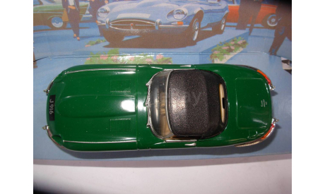 модель 1/43 Jaguar E 1968 Cabriolet Dinky/Matchbox металл 1:43, масштабная модель, scale43