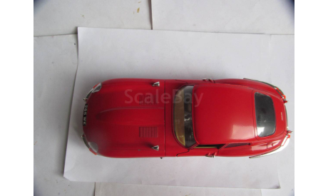 модель 1/18 Jaguar E Coupe 1961 Burago Italy металл 1:18, масштабная модель, BBurago, scale18