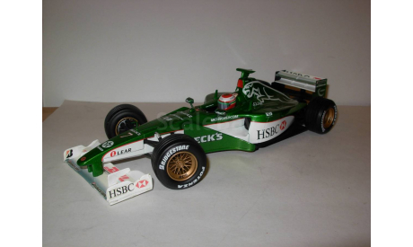 модель F1 Формула 1 1/18 Jaguar R1 2000 #7 Eddie Irvine Hot Wheels / Mattel металл 1:18, масштабная модель, scale18, Hot Wheels/Mattel.