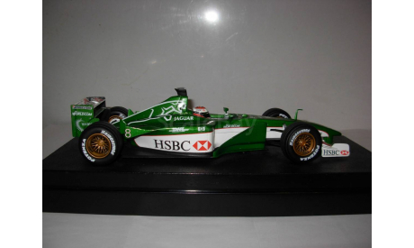 модель F1 Формула 1 1/18 Jaguar R1 2000 #8 Johnny Herbert Hot Wheels / Mattel металл 1:18, масштабная модель, Hot Wheels/Mattel.