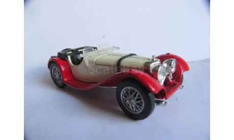 модель 1:43 Jaguar SS 100 1938 Solido France металл 1/43, масштабная модель, scale43