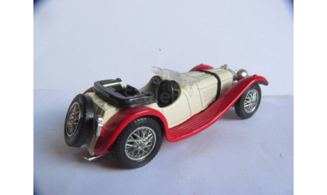 модель 1:43 Jaguar SS 100 1938 Solido France металл 1/43, масштабная модель, scale43