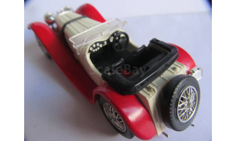 модель 1:43 Jaguar SS 100 1938 Solido France металл 1/43, масштабная модель, scale43