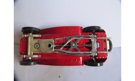 модель 1:43 Jaguar SS 100 1938 Solido France металл 1/43, масштабная модель, scale43