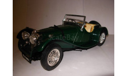 модель 1/18 Jaguar SS 100 Burago Premium Edition Italy металл 1:18 Rallye