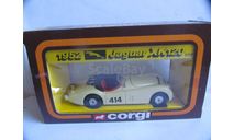 модель 1/36 раллийный Jaguar XK120 1952 Rally 414 Corgi металл 1:36 Ягуар Rallye, масштабная модель, scale35