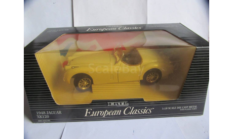 модель 1/18 Jaguar XK120 Roadster ERTL металл 1:18, масштабная модель, ERTL (Auto World), scale18