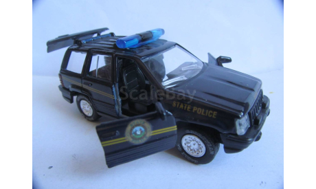 модель 1/43 полицейский Jeep Grand Cherokee State Police Road Champs металл 1:43 полиция, масштабная модель, Chrysler, scale43