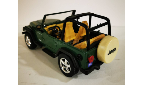 модель 1/18 Jeep Wrangler Solido металл 1:18, масштабная модель, scale18