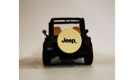 модель 1/18 Jeep Wrangler Solido металл 1:18, масштабная модель, scale18