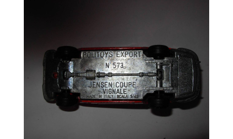 модель 1/43 Jensen Coupe Vignale Politoys Export Italy металл 1:43, масштабная модель, scale43