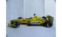 модель F1 Формула 1 1/18 Jordan Honda EJ10 2000 #5 H H Frentzen Mattel/Hot Wheels металл 1:18, масштабная модель, Mattel Hot Wheels, scale18