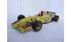 модель F1 Формула 1 1/18 Jordan Peugeot 195 launch version 1996 #11 R. Barrichello Paul’s Model Art металл 1:18