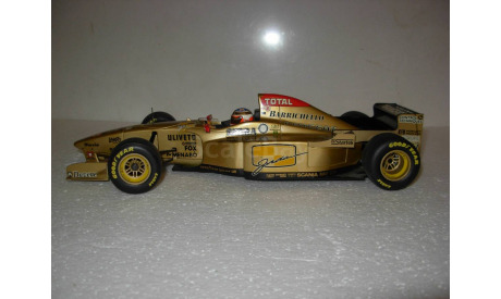 модель F1 Формула 1 1/18 Jordan Peugeot 196 1996 #11 R. Barrichello  Paul’s Model Art металл 1:18, масштабная модель, scale18, Minichamps
