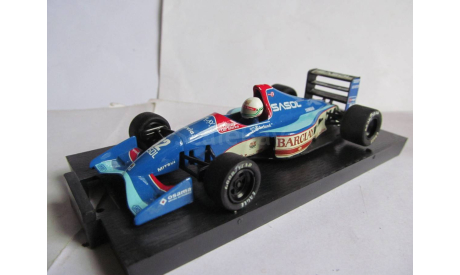 модель 1/43 F1 Formula1 Jordan Yamaha 192 Barclay 1992 #32 Stefano Modena Onyx Portugal  металл 1:43, масштабная модель, scale43