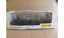 набор модели 1/43 почтовый грузовик Krupp Titan + прицеп Deutsche Bundespost Почта металл 1:43 Post, масштабная модель, Schuco
