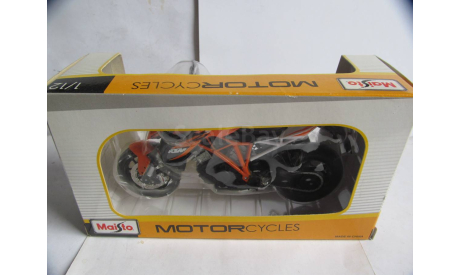 1/12 модель мотоцикл KTM 1290 Super Duke R Maisto металл 1:12, масштабная модель мотоцикла, scale12
