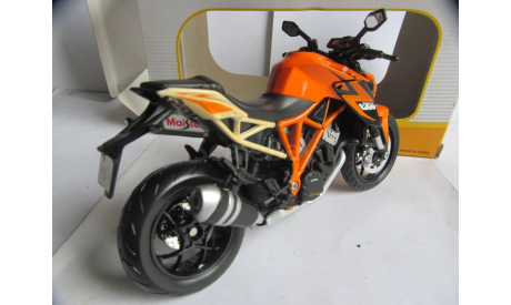 1/12 модель мотоцикл KTM 1290 Super Duke R Maisto металл 1:12, масштабная модель мотоцикла, scale12