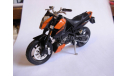 1/18 модель мотоцикла KTM 690 DUKE 3 Maisto металл 1:18, масштабная модель мотоцикла, scale18