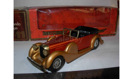 модель 1/43 Lagonda Drophead Coupe1938 Matchbox England Models of Yesteryear металл 1:43, масштабная модель, scale43