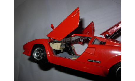 модель 1/24 Lamborghini Countach 1988  Burago Italy металл 1:24, масштабная модель, scale24, BBurago