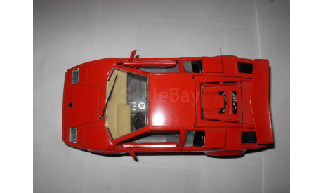 модель 1/24 Lamborghini Countach 1988  Burago Italy металл 1:24, масштабная модель, scale24, BBurago