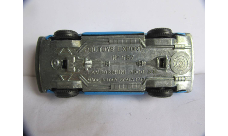 модель 1/43 Lamborghini 4000 GT Politoys Export Italy металл 1:43, масштабная модель, scale43