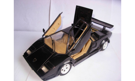 модель 1/18 Lamborghini Countach 5000 Quattrovalvole Polistil Tonka Italy металл 1:18, масштабная модель, scale18