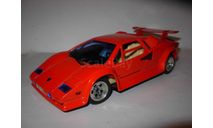 модель 1/24 Lamborghini Countach 5000 TM Quattrovalvole Majorette France  металл 1:24, масштабная модель, scale24