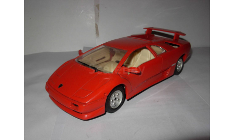 модель 1/24 Lamborghini Diablo 1990 Burago Italy металл 1:24, масштабная модель, scale24, BBurago