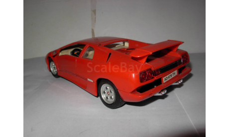 модель 1/24 Lamborghini Diablo 1990 Burago Italy металл 1:24, масштабная модель, scale24, BBurago