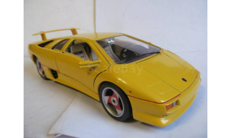 модель 1/18 Lamborghini Diablo 1990 Burago Italy металл 1:18, масштабная модель, scale18, BBurago