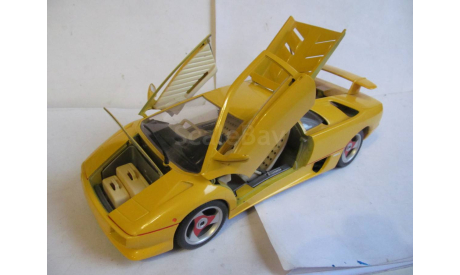 модель 1/18 Lamborghini Diablo 1990 Burago Italy металл 1:18, масштабная модель, scale18, BBurago