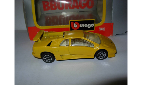 модель 1/43 Lamborghini Diablo Burago Italy металл 1:43, масштабная модель, scale43, BBurago