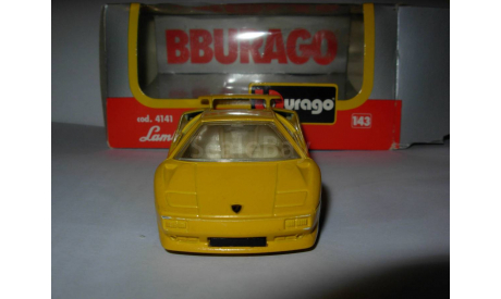 модель 1/43 Lamborghini Diablo Burago Italy металл 1:43, масштабная модель, scale43, BBurago