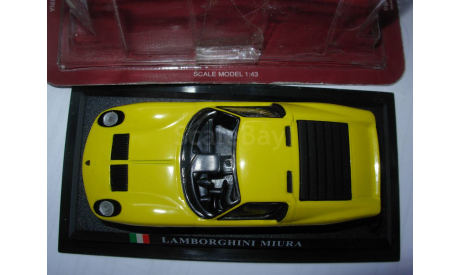 модель 1/43 Lamborghini Miura DelPrado металл 1:43, масштабная модель, Del Prado (серия Городские автомобили), scale43