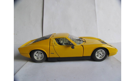 модель 1/18 Lamborghini Miura Polistil Italy металл 1:18, масштабная модель, scale18